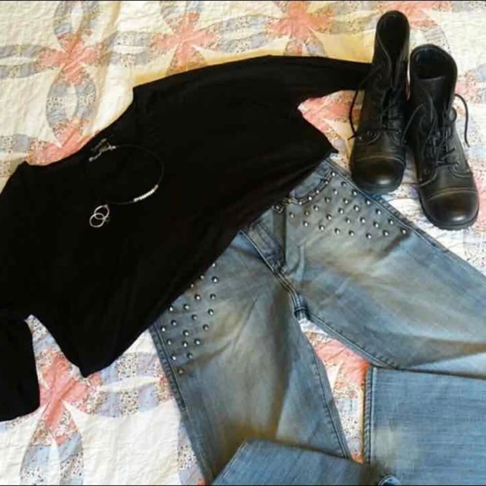 Rock & Republic Spiky pocket jeans